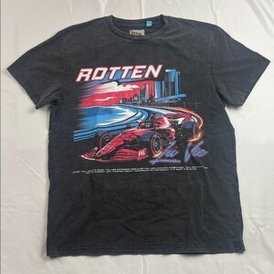 La Vie Black Racing Graphic Tee